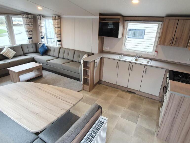 Caravan On Fantastic Site Dunbar Exterior foto