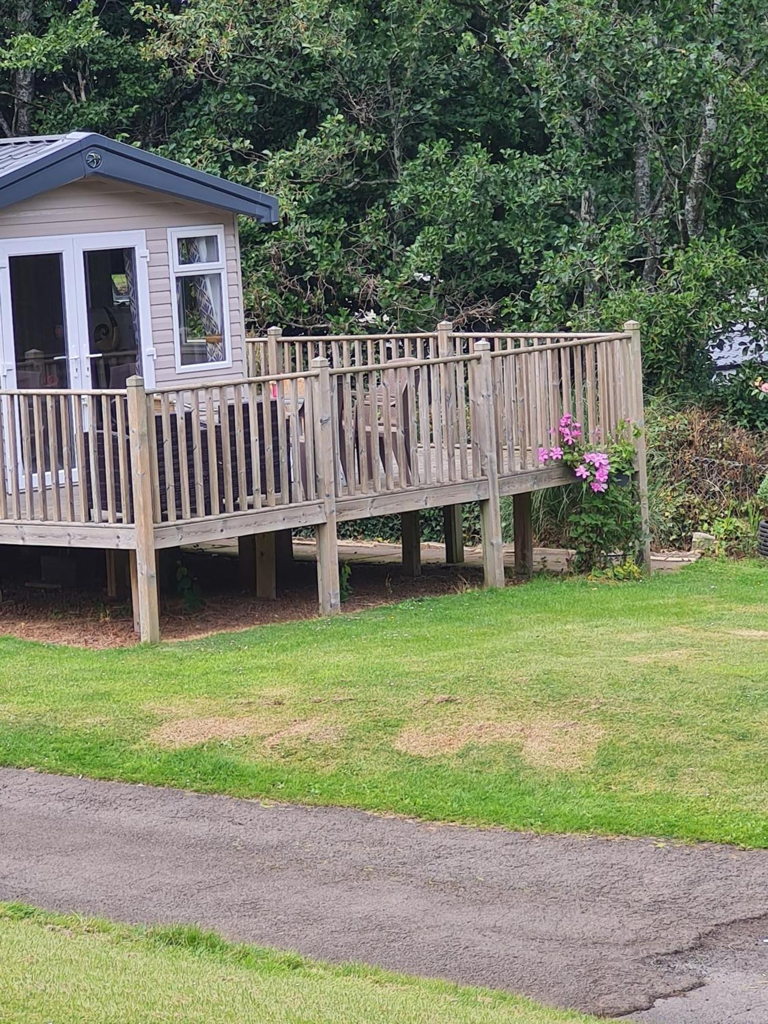Caravan On Fantastic Site Dunbar Exterior foto