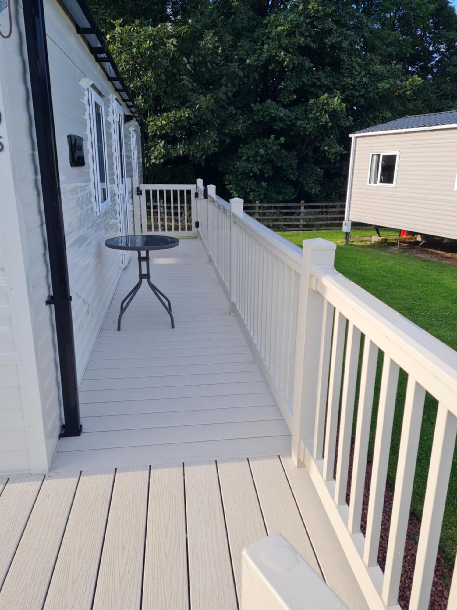 Caravan On Fantastic Site Dunbar Exterior foto