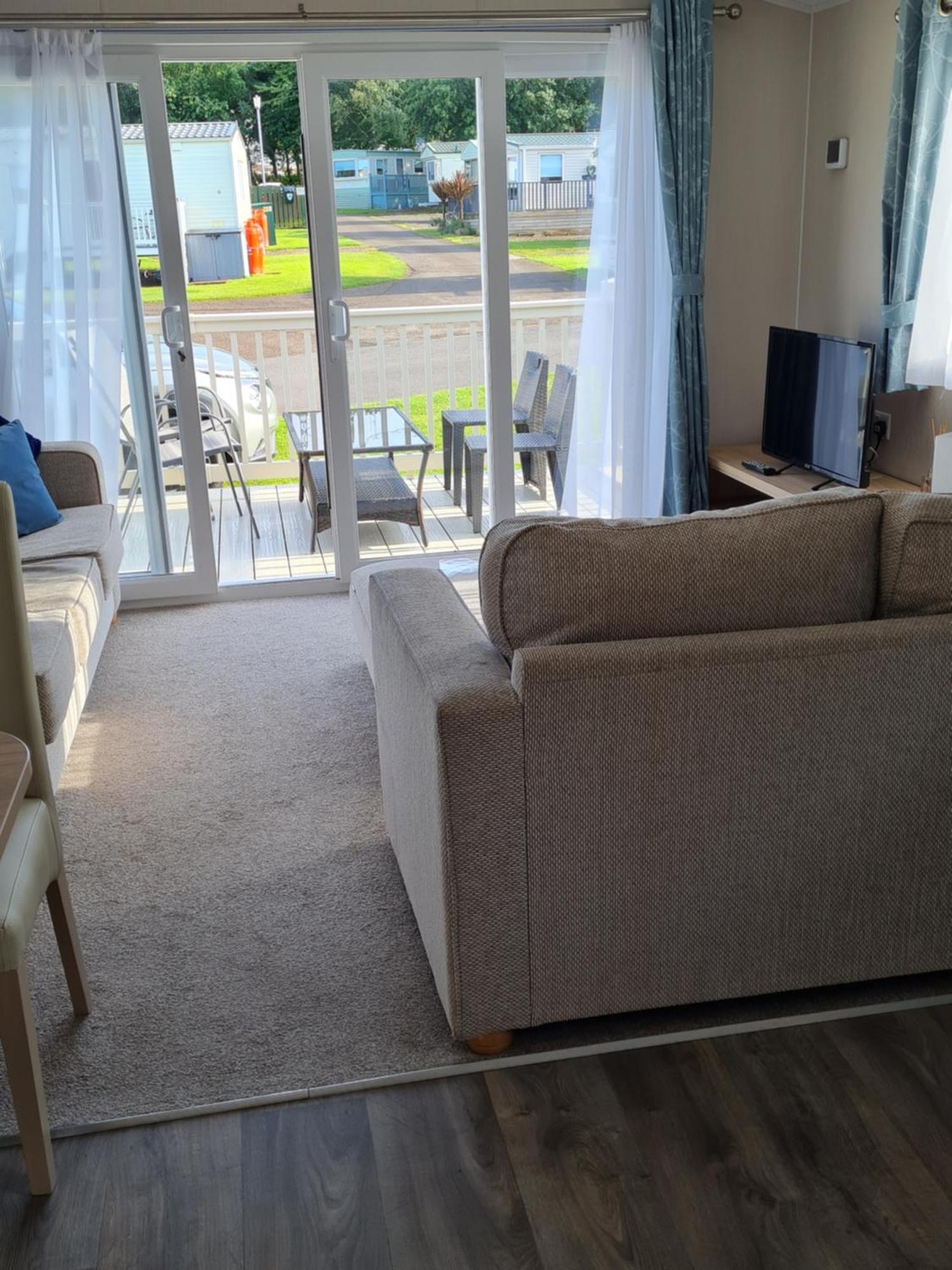 Caravan On Fantastic Site Dunbar Exterior foto