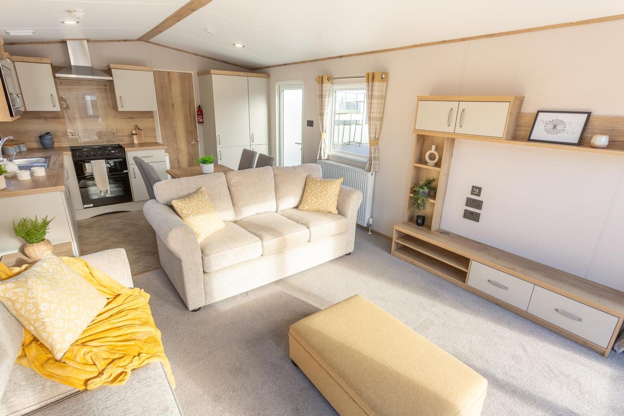 Caravan On Fantastic Site Dunbar Exterior foto