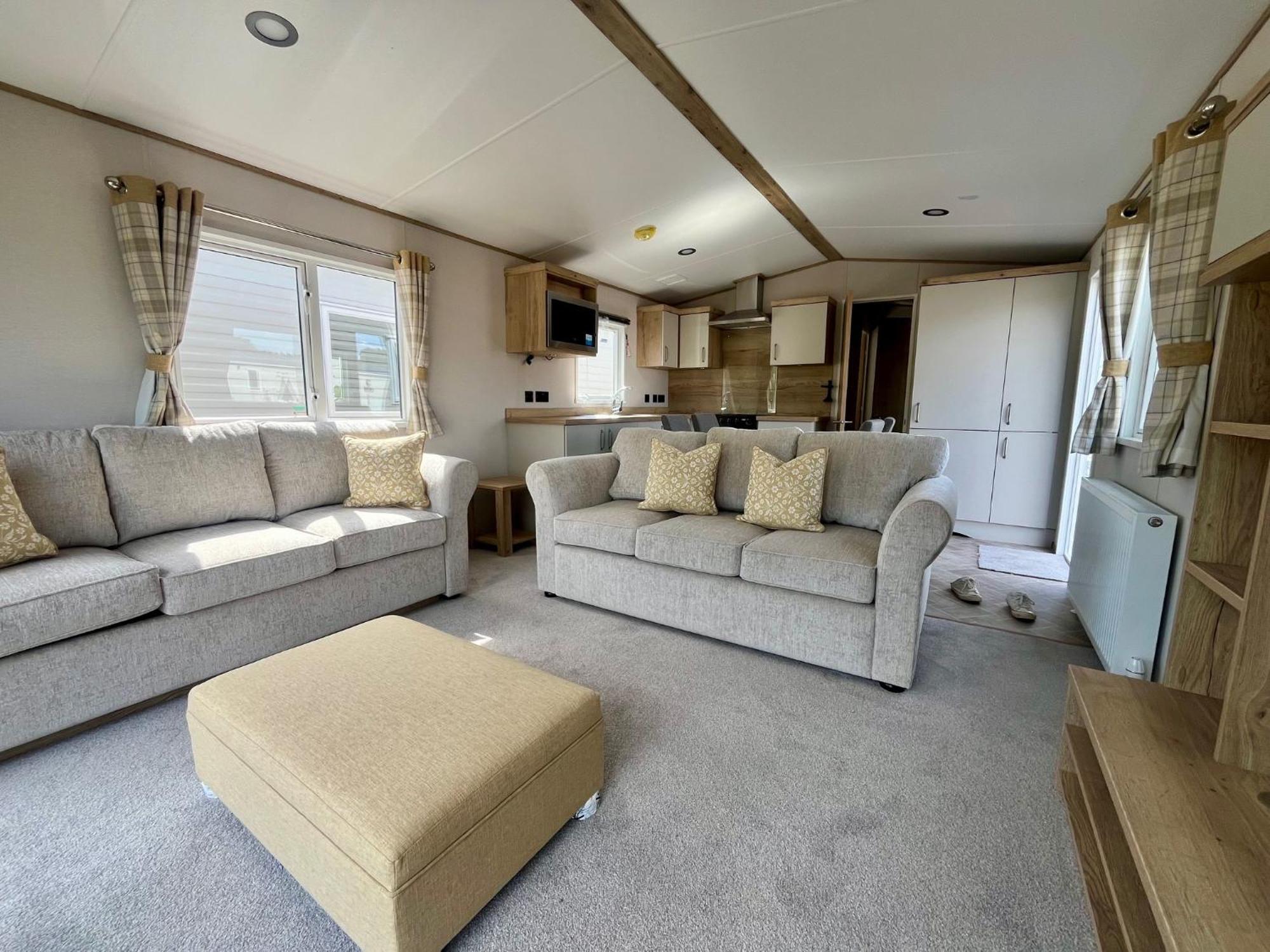 Caravan On Fantastic Site Dunbar Exterior foto