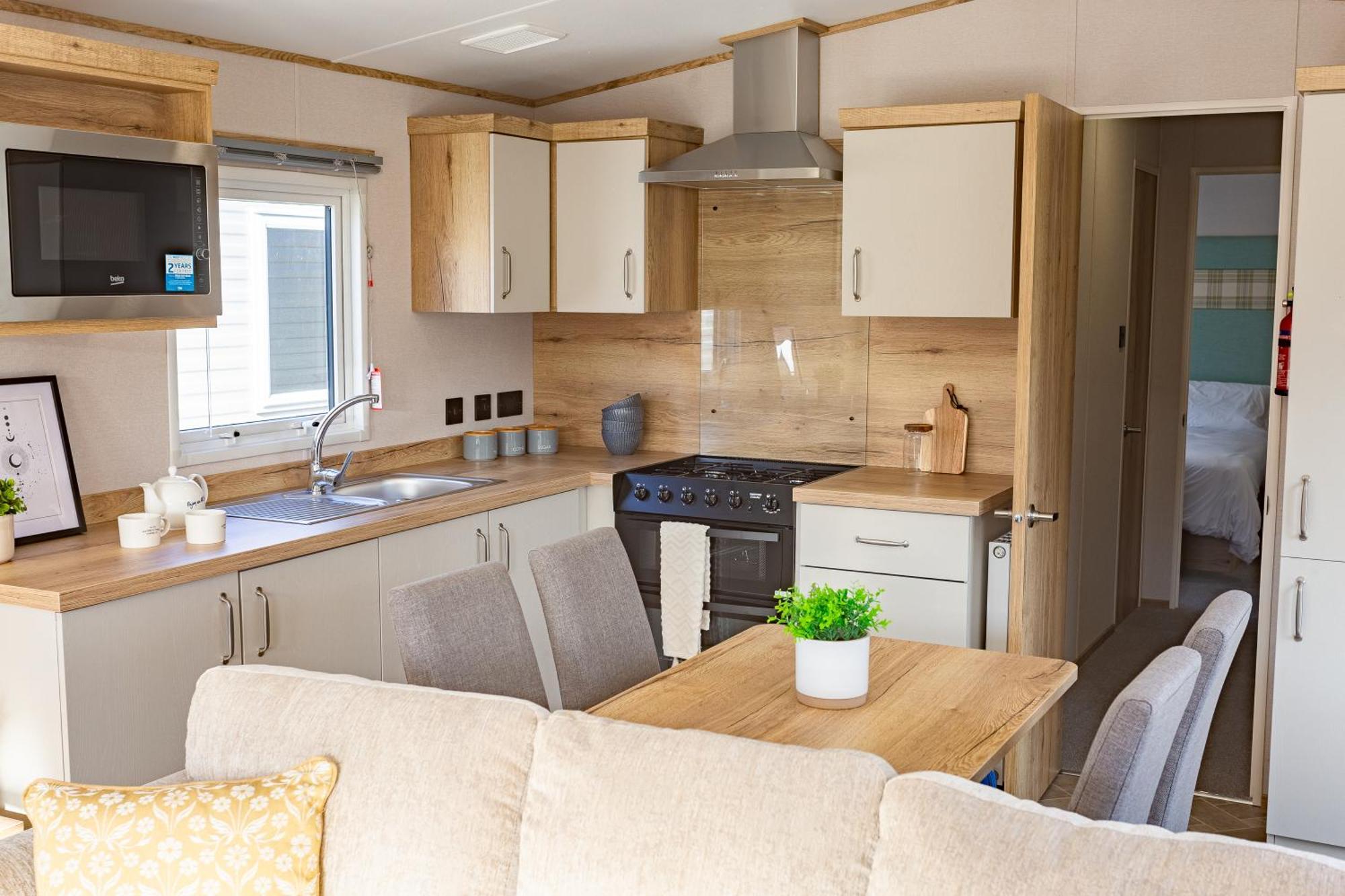 Caravan On Fantastic Site Dunbar Exterior foto